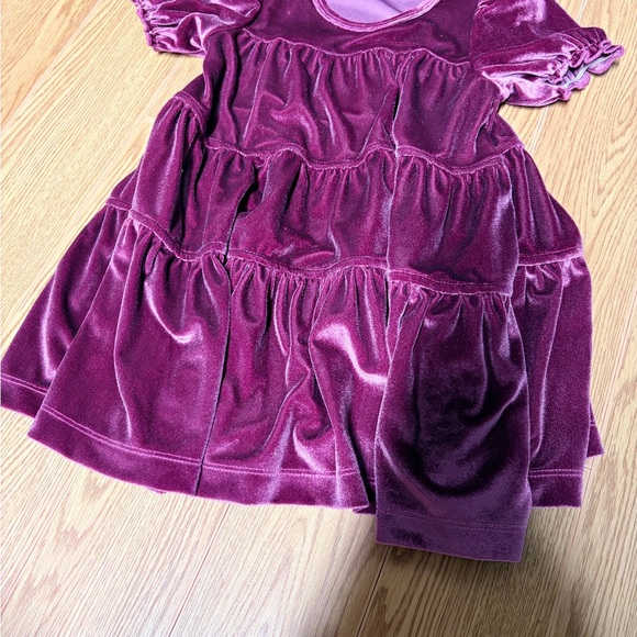 Pink Chicken Velvet Dress in Deep Pink 2T - Picture 1 of 3